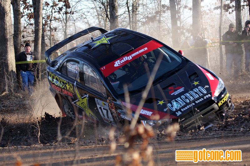 Antoine L'Estage Rockstar Mitsubishi Evo X 100 Acre Wood