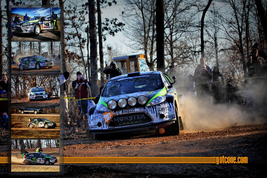 Ken Block wins 100 Acre Wood Rally in his Monster Energy Ford Fiesta