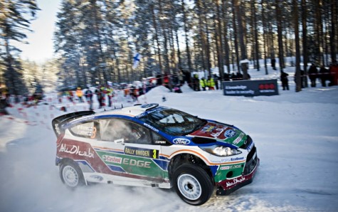 Mikko Hirvonen Rally Sweden