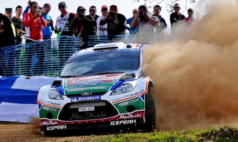 Jari-Matti Latvala Vodafone Rally Portugal Ford Fiesta