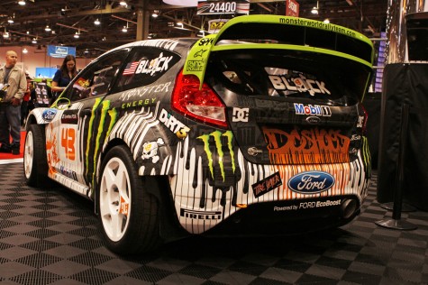 Ken Block HFHV Ford Fiesta at SEMA