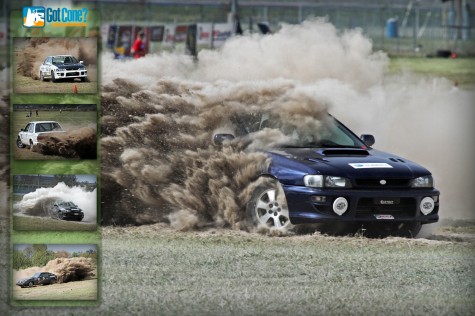 Dirt everywhere at the 2011 SCCA RallyCross National Championships