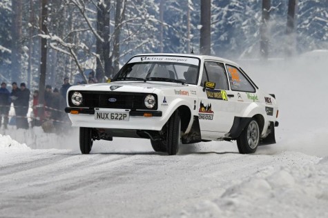 Petter Solberg Ford Escort MKII Rally Sweden