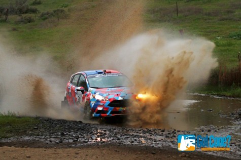 ACP took his Ford Fiesta ST to the 2WD victory at Oregon Trail Rally