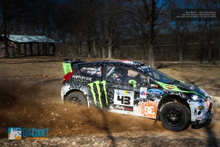 Ken Block took the victory at the 2012 Rally In The !00 Acre Wood