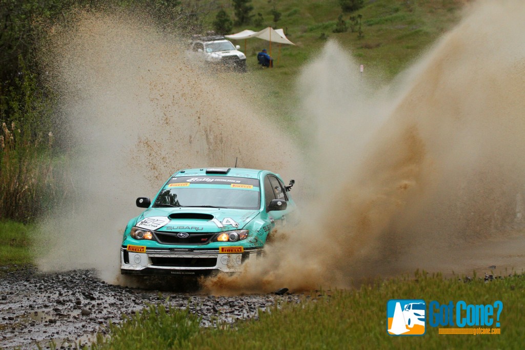 FY Racing's David Sterckx  at 2014 Oregon Trail Rally