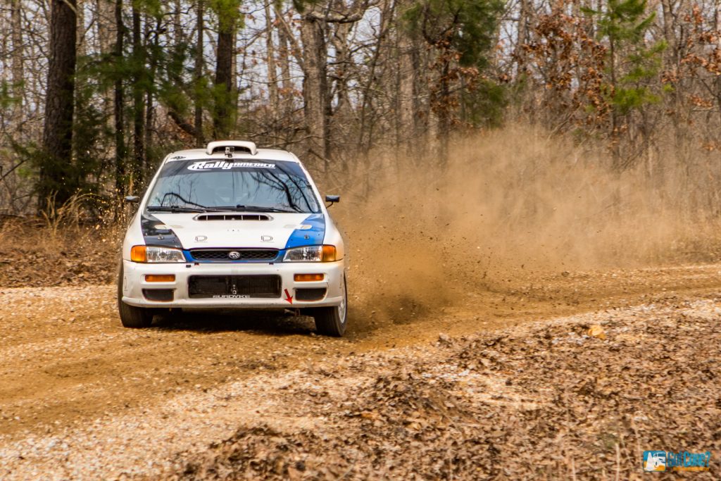 Subaru Impreza sliding