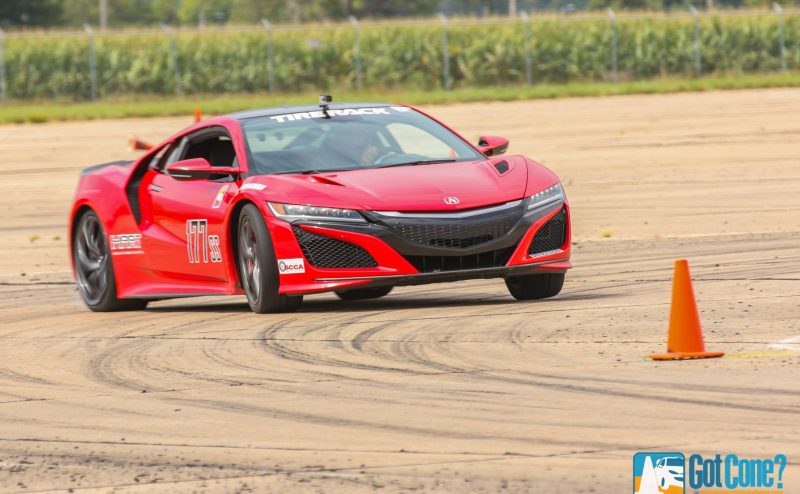 Acura NSX competing at 2016 SCCA Tire Rack National Championships