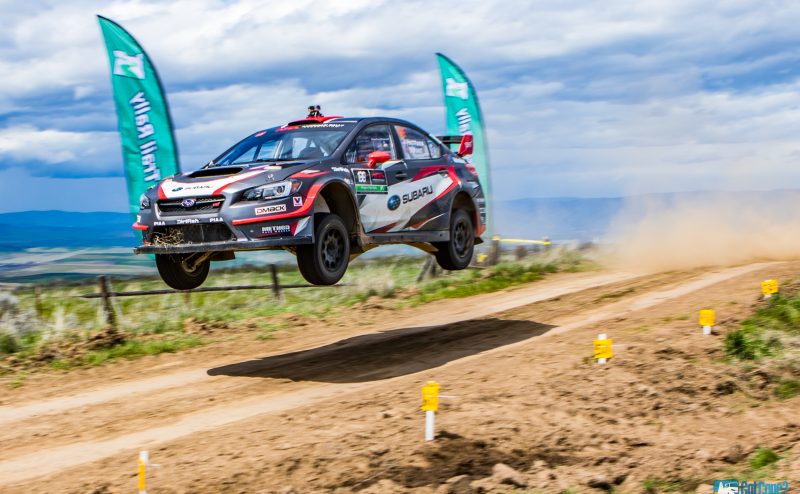 Travis Pastrana flying high at Oregon Trail Rally